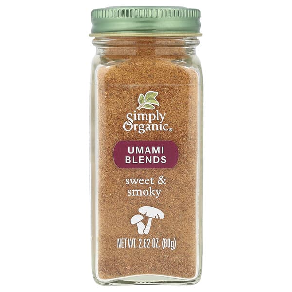 Simply Organic, Umami 블렌드, 스위트 & 스모키, 80g(2.82oz)
