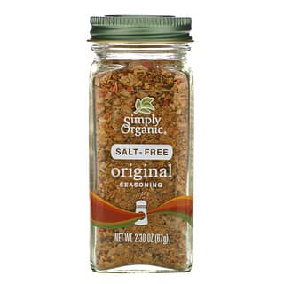 Simply Organic, تتبيلة أصلية، خالي من الملح، 2.30 أونصة (67 جم)