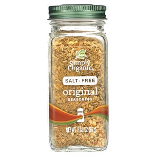Simply Organic, تتبيلة أصلية، خالي من الملح، 2.30 أونصة (67 جم)