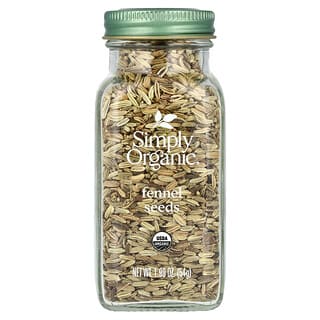 Simply Organic, Sementes de Funcho, 1.90 oz (54 g)