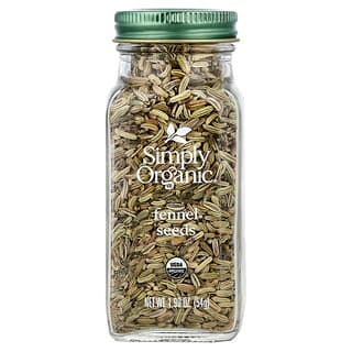 Simply Organic, семена фенхеля, 54 г (1,9 унции)