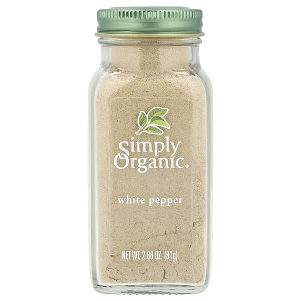 Simply Organic, 화이트 페퍼, 81g(2.86oz)