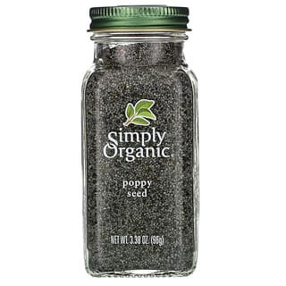 Simply Organic, Poppy Seed, 3.38 oz (96 g)