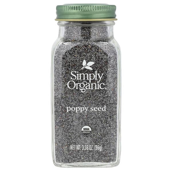 Simply Organic, 양귀비 씨, 96g(3.38oz)