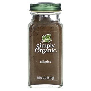 Simply Organic, Piment de la Jamaïque, 73 g