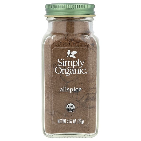 Simply Organic, 올스파이스, 73g (2.57 oz)
