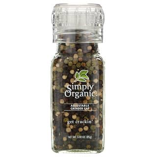 Simply Organic, احصل على خليط حبوب الفلفل المفرقعة، 3.00 أوقية (85 غم)