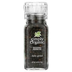 Simply Organic, Daily Grind 系列黑胡椒，2.65 盎司（75 克）