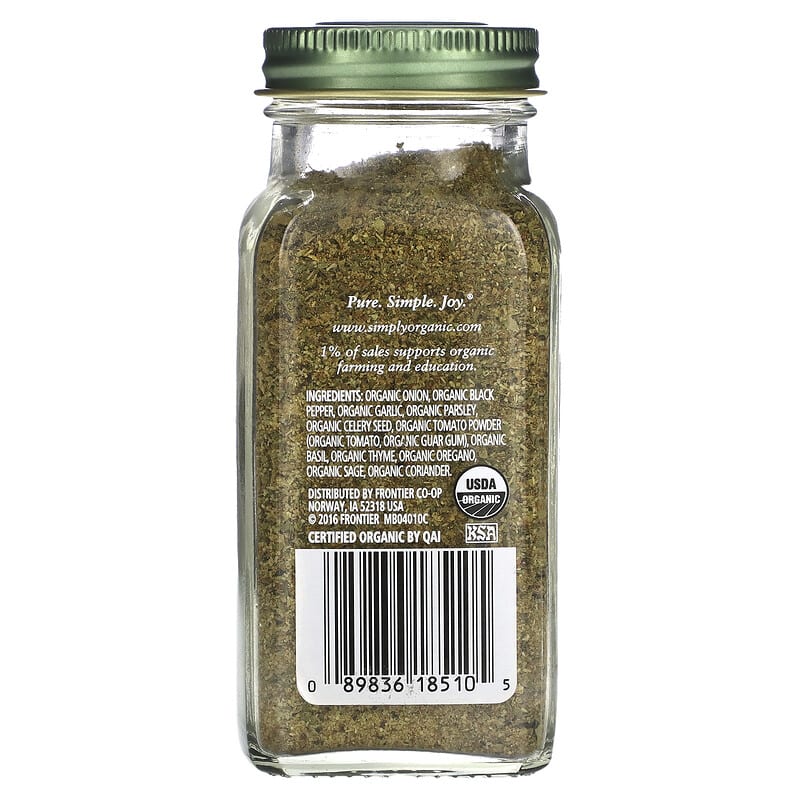 Simply Organic All-Purpose Seasoning 2.08 oz.