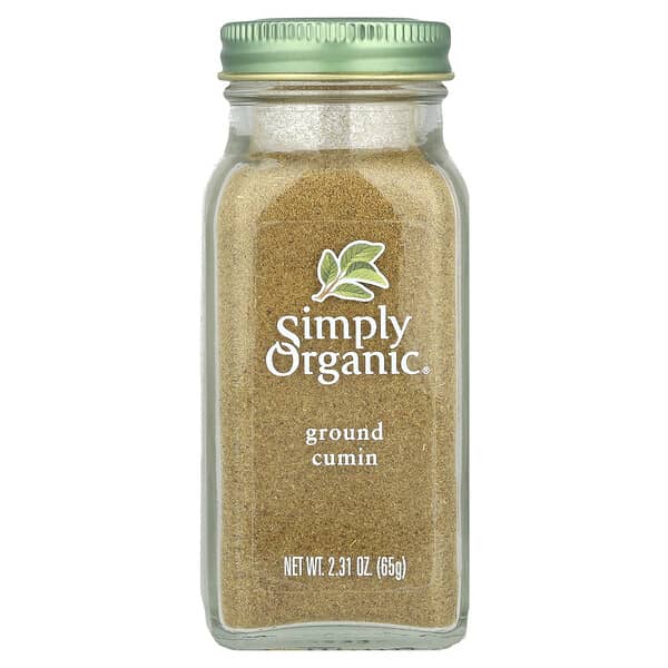 Simply Organic, クミン、2.31オンス(65 g)