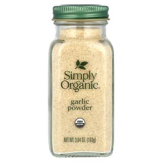 Simply Organic, Ail en poudre, 3.64 oz (103 g)