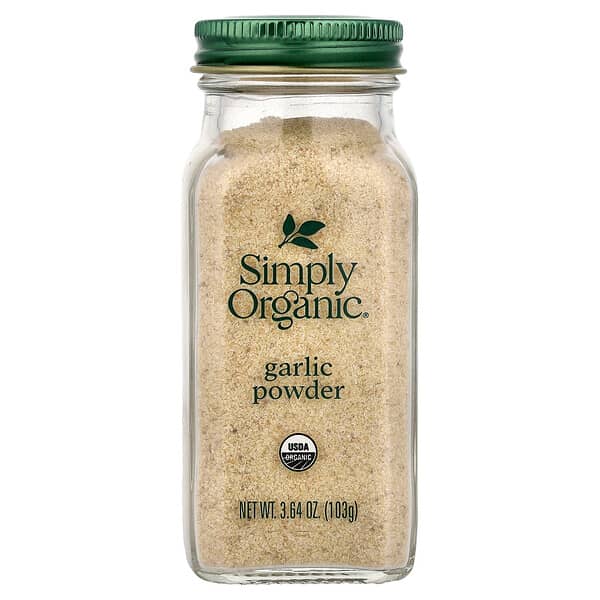 Simply Organic（シンプリーオーガニック）, ガーリックパウダー、103g