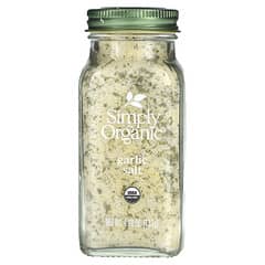 Simply Organic, ガーリックソルト　4.70 oz (133 g)