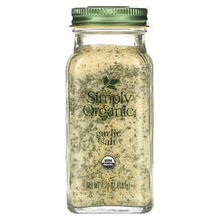 Simply Organic, 蒜盐，4.7盎司（133克）