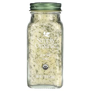 Simply Organic, Sal com Alho, 4.70 oz (133 g)