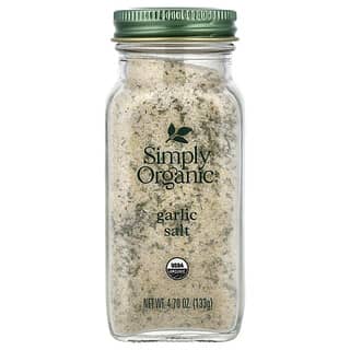 Simply Organic, Чесночная соль, 4,7 унции (133 г)