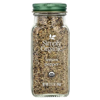 Simply Organic, Лимонный перец, 90 г (3,17 унции)