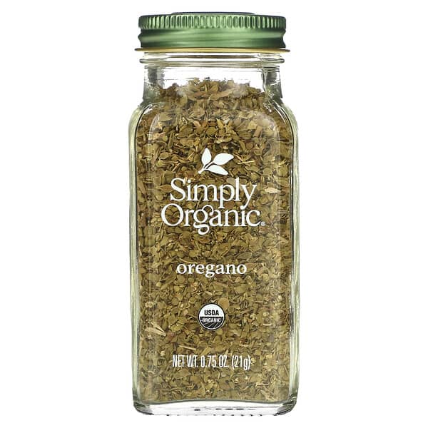 Simply Organic, Орегано, 21 г (0,75 унции)