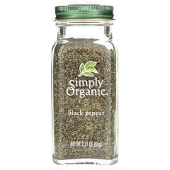 Simply Organic, Black Pepper, 2.31 oz (65 g)
