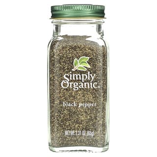 Simply Organic, 黑胡椒粉，2.31盎司（65克）