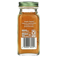Simply Organic, Turmeric, Kurkuma, 67 g (2,38 oz.)