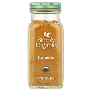 Simply Organic, Cúrcuma, 67 g (2,38 oz)