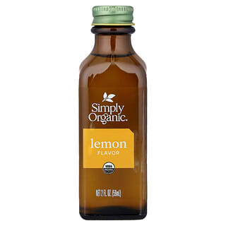 Simply Organic, Citronová příchuť, 2 fl oz (59 ml)