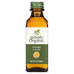 Simply Organic‏, "טעם תפוז, 2 אונקיות נוזל (59 מ""ל)"