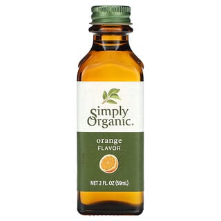 Simply Organic, نكهة البرتقال، 2 أونصة سائلة (59 مل)