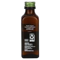 Simply Organic, ペパーミントフレーバー、 2液量オンス (59 ml)