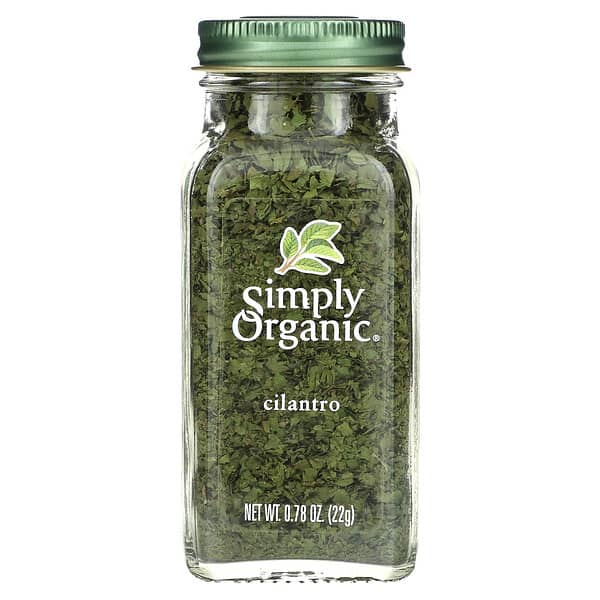 Simply Organic, Cilantro, 22 g (0,78 oz)
