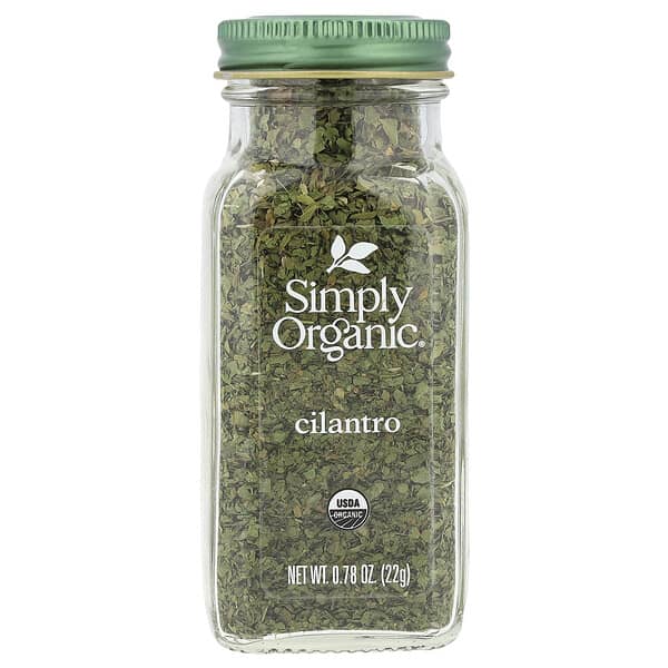 Simply Organic, 실란트로, 0.78 온스 (22 그램)