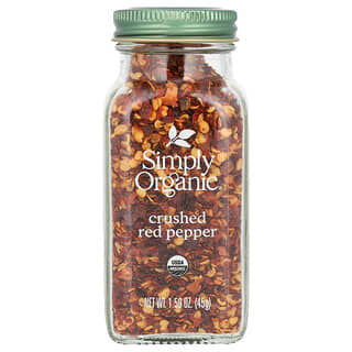 Simply Organic, Crushed Red Pepper, 1.59 oz (45 g)