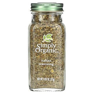 Simply Organic, 有機義大利無鹽調味料,0.95盎司（27克）
