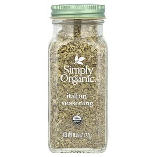 Simply Organic, Italian Seasoning, 0.95 oz (27 g)