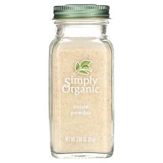 Simply Organic, 有机洋葱粉，3.0盎司（85克）