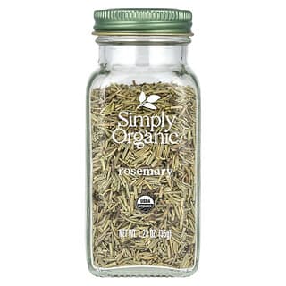 Simply Organic, розмарин, 35 г (1,26 унції)