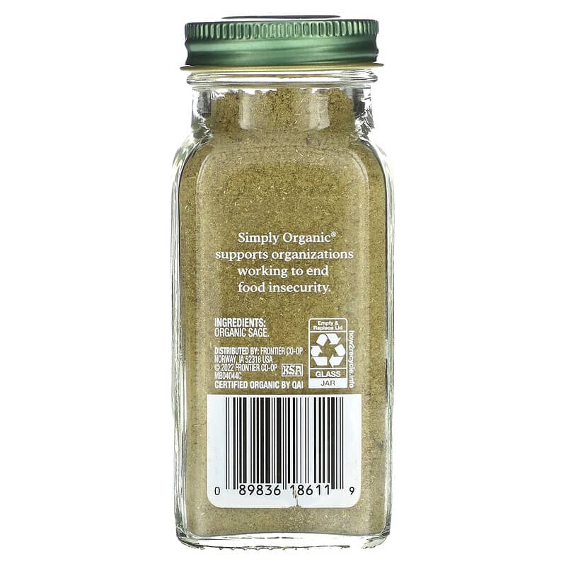 Simply Organic Sage - 1.41 oz