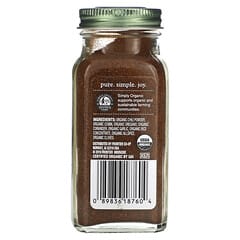Simply Organic, Chilipulver, 2,89 oz (82 g)