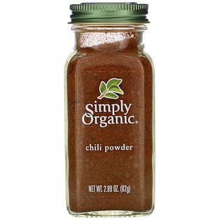 Simply Organic, Pó de Chili, 2.89 oz (82 g)