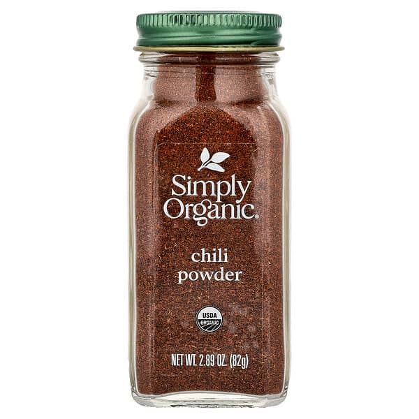Simply Organic, Chili Powder, 2.89 oz (82 g)