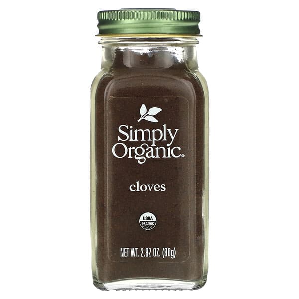 Simply Organic, Ground Cloves, 2.82 oz (80 g)