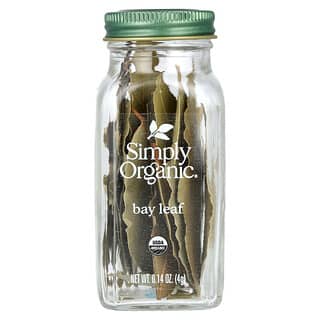 Simply Organic, 月桂叶，0.14 盎司（4 克）