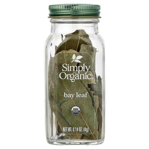 Simply Organic, Bay Leaf, 0.14 oz (4 g)