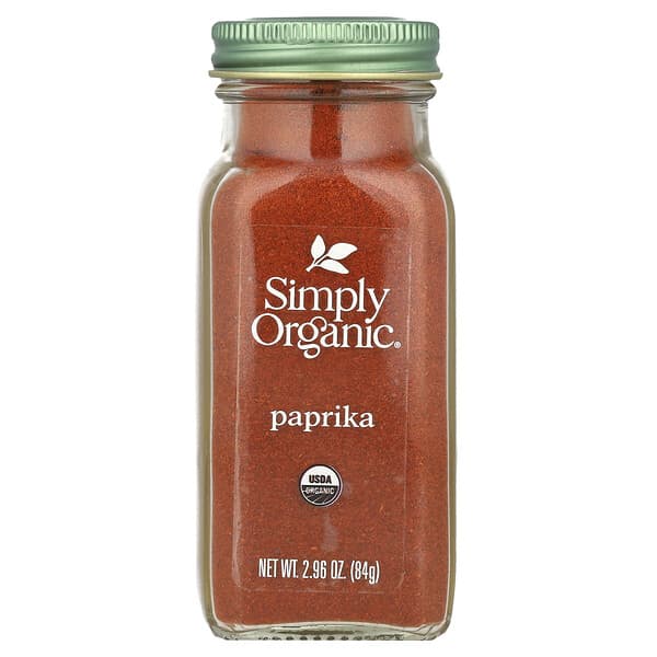 Simply Organic, 파프리카, 2.96 온스 (84g)