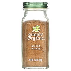Simply Organic, Ground Nutmeg, 2.30 oz (65 g)