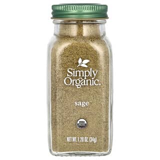 Simply Organic, Sauge, 34 g