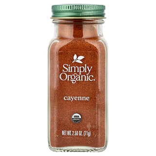 Simply Organic, Cayenne, 2,5 uncia (71 g)