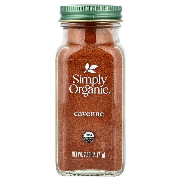 Simply Organic, Cayena, 71 g (2,5 oz)
