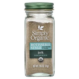 Simply Organic, Μπαχαρικά για σούβλα, Jerk, 75 γρ.